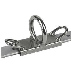 Schaefer 17-84 Spinnaker Pole Slider Towable/Lined for 1-1/4" T-Track | Blackburn Marine Schaefer Sailboat Hardware